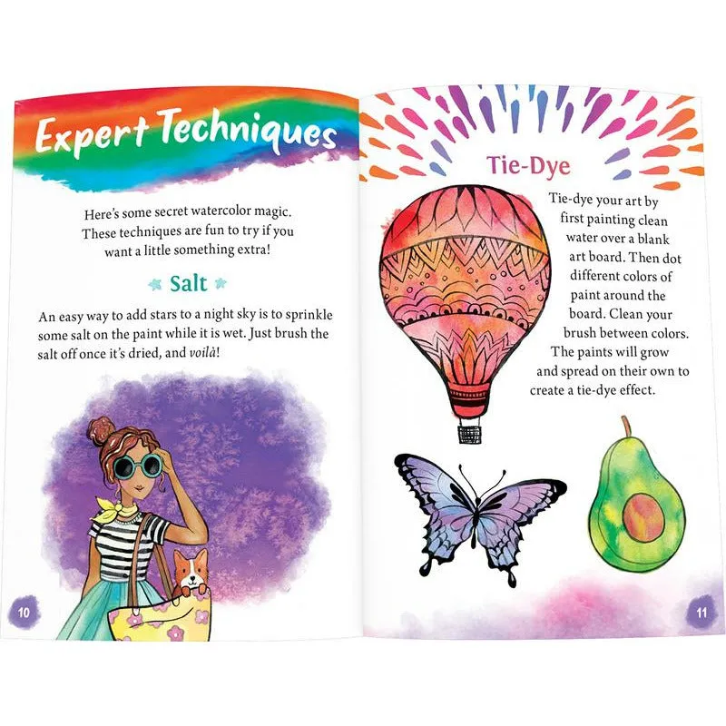 Watercolour Wishes Postcard Kit