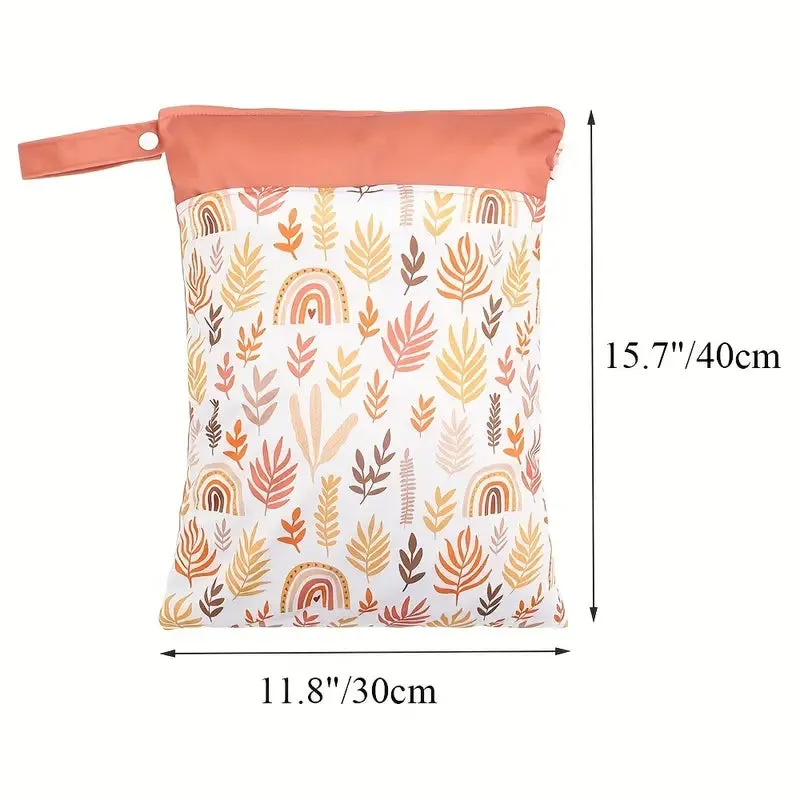 Waterproof Reusable Wet Bag Wet Dry Bags For Cloth Diapers & Breast Pump Parts