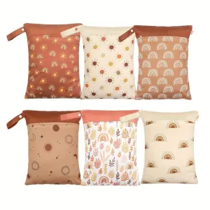 Waterproof Reusable Wet Bag Wet Dry Bags For Cloth Diapers & Breast Pump Parts