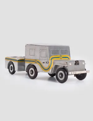 West German Baier Willys Jeep Lighter with Ashtray