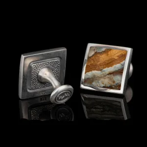 William Henry Brown Mammoth Duo Cufflinks