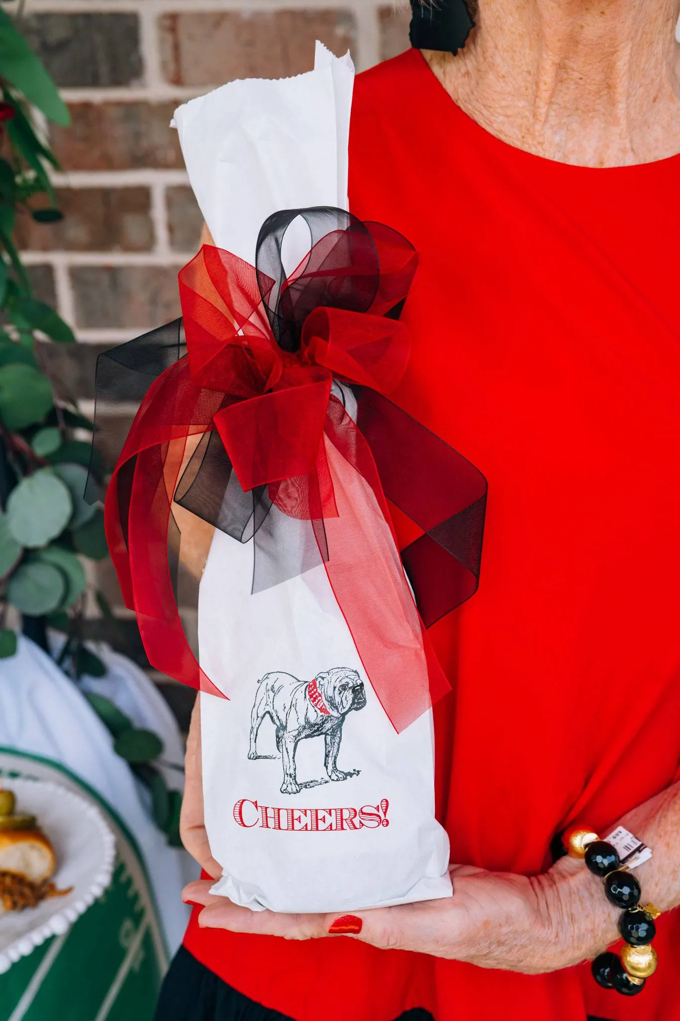 Wine Bag - Bulldog Cheers!