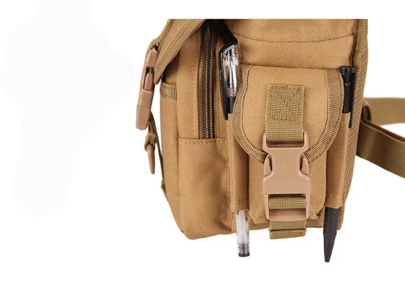WOLF ENEMY Outdoor Sports 1000D Nylon Tactical Leg & Waist  Bag for Camping Hiking Climbing  Hunting.