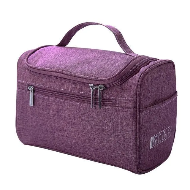 Women and Men's Hanging Cosmetic Bag Travel Necessarie Portable Toiletry Storage Makeup Organizer Cases