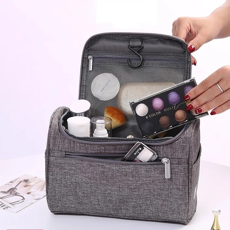 Women and Men's Hanging Cosmetic Bag Travel Necessarie Portable Toiletry Storage Makeup Organizer Cases