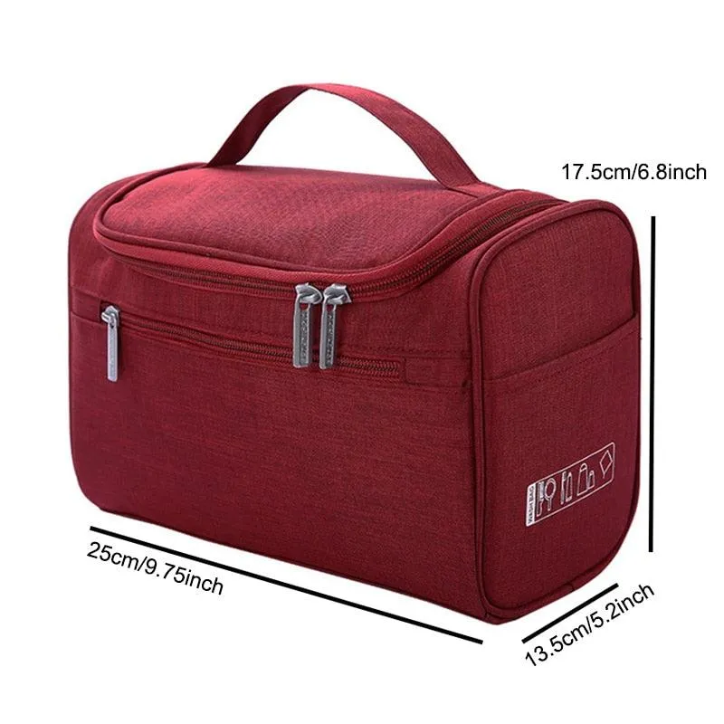 Women and Men's Hanging Cosmetic Bag Travel Necessarie Portable Toiletry Storage Makeup Organizer Cases