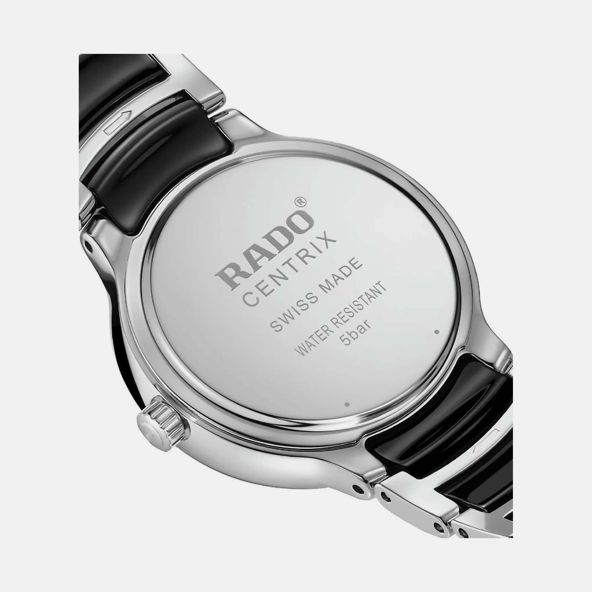 Women Black Chronograph Ceramic Watch R30026152