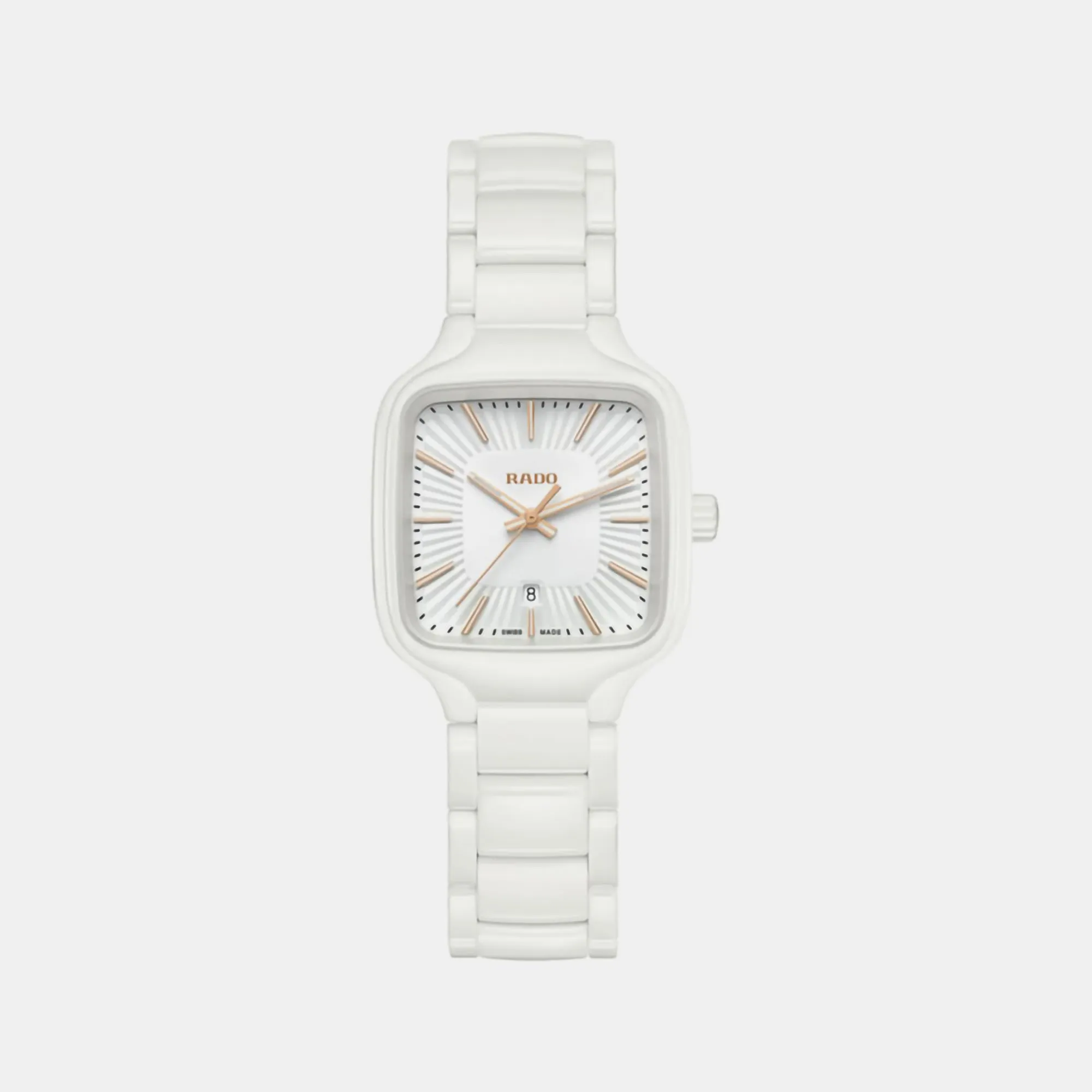 Women White Chronograph Ceramic Watch R27072012