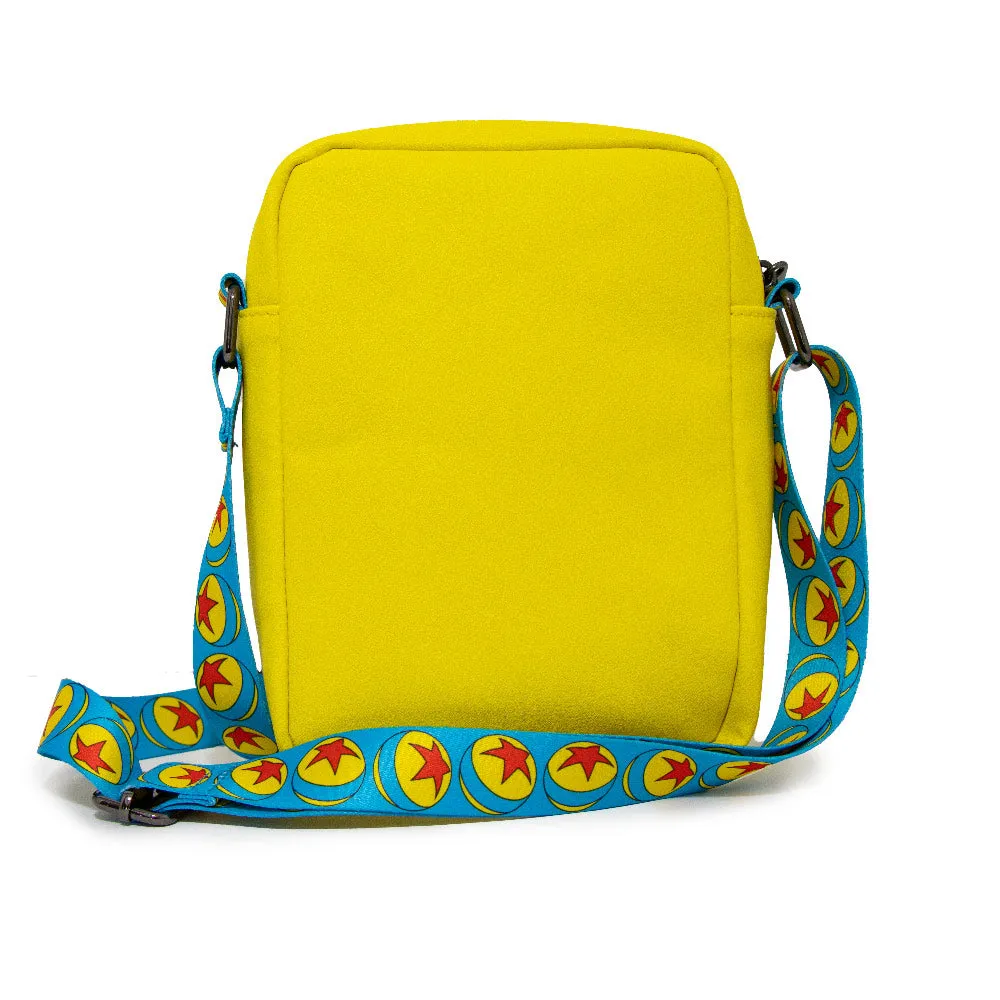 Women's Crossbody Wallet - Pixar Luxo Ball Yellow Blue Red