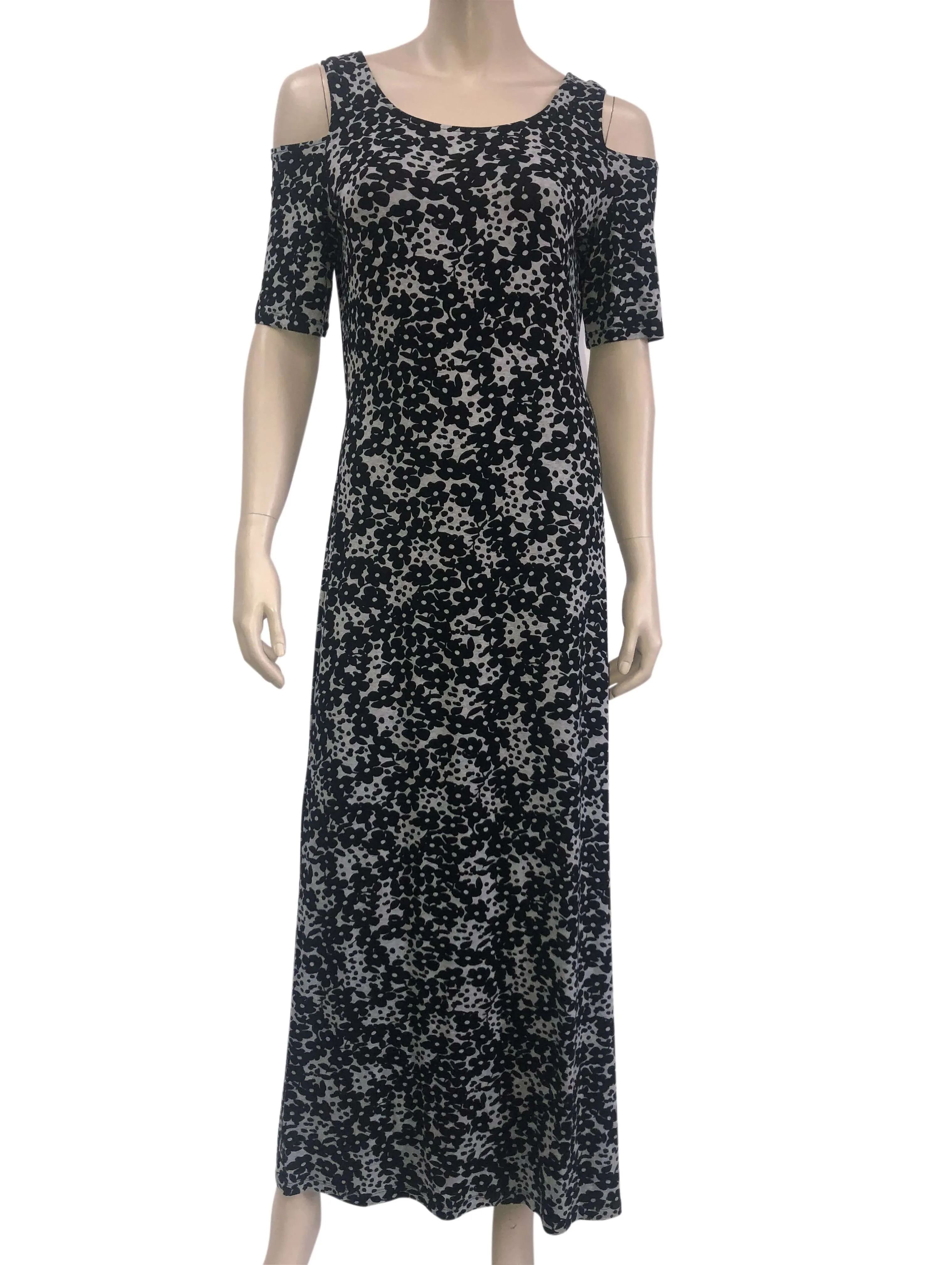 Women's Dress Black Grey Quality Stretch Fabric flattering design Now 70% OFF Flattering comfort fit Quality made In canada Yvonne Marie Boutiques