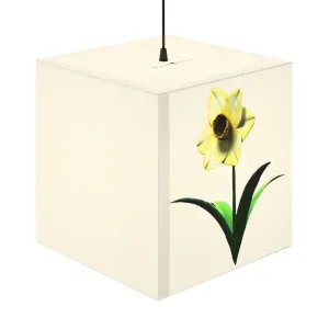 Yellow Flower Personalized Lamp